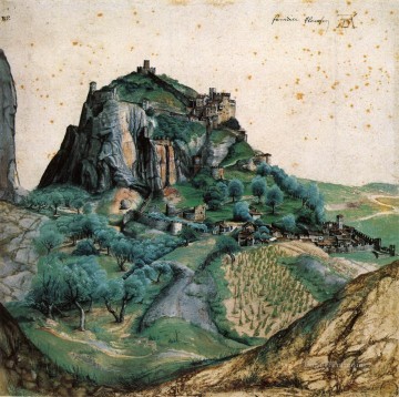 Albrecht Durer Painting - View of the Arco Valley in the Tyrol Albrecht Durer